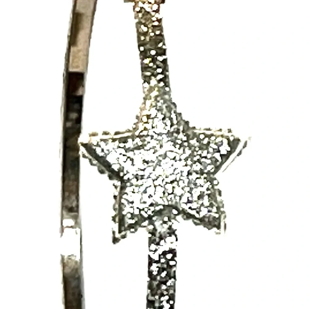 Sparkling Silver Star Hairband